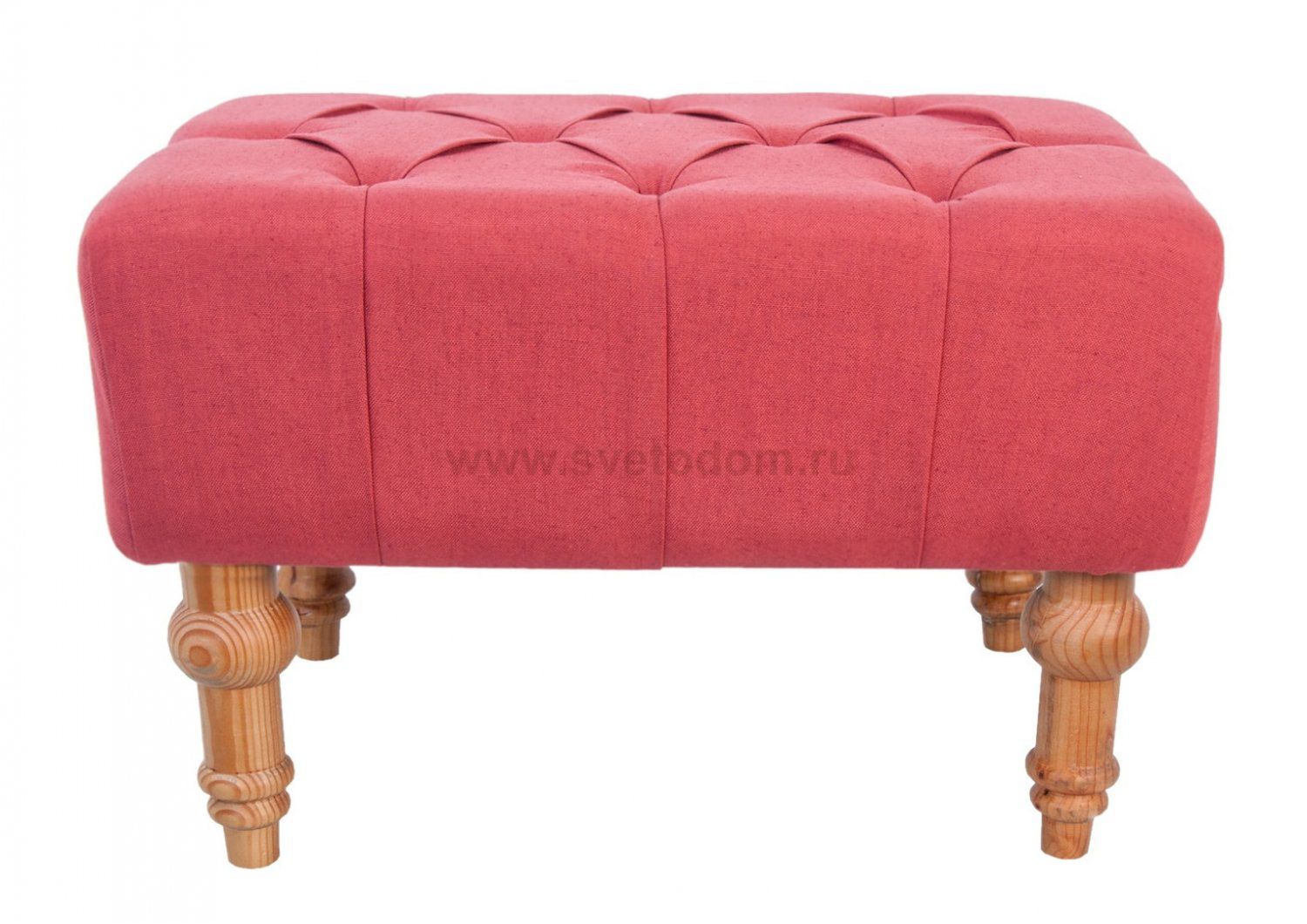 Дизайнерский пуф Viera Red MAK interior DF-1838-O Красный