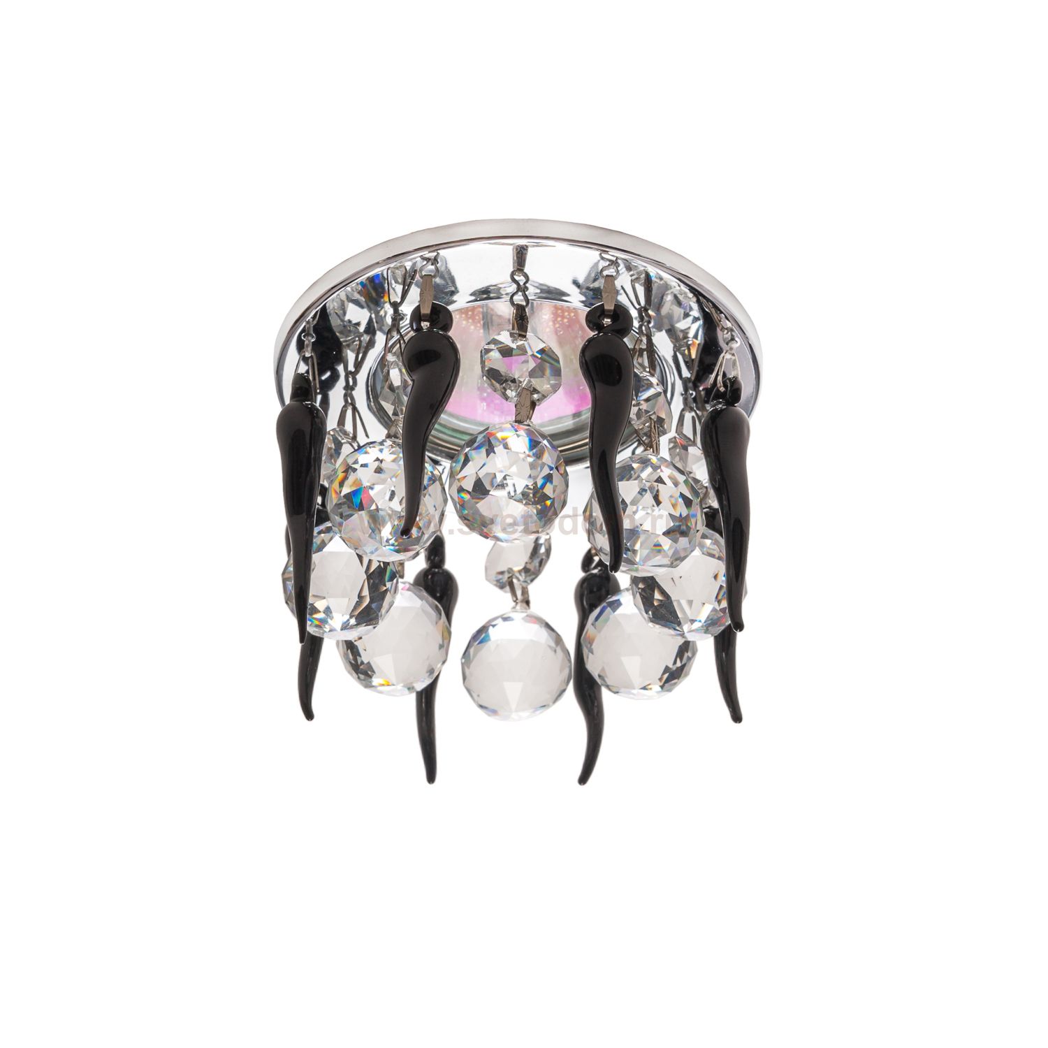 Точечный светильник DF1048CR+CL+BK ЭкономСвет