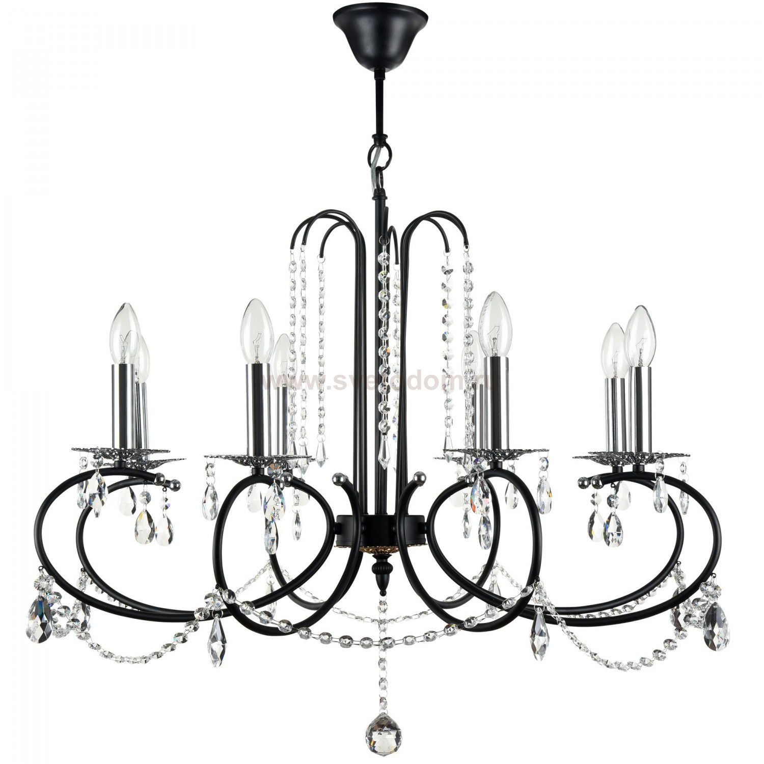 Люстра классика Maytoni DIA133-08-B Fermelle