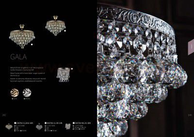 Люстра Maytoni DIA783-CL-04-G Gala