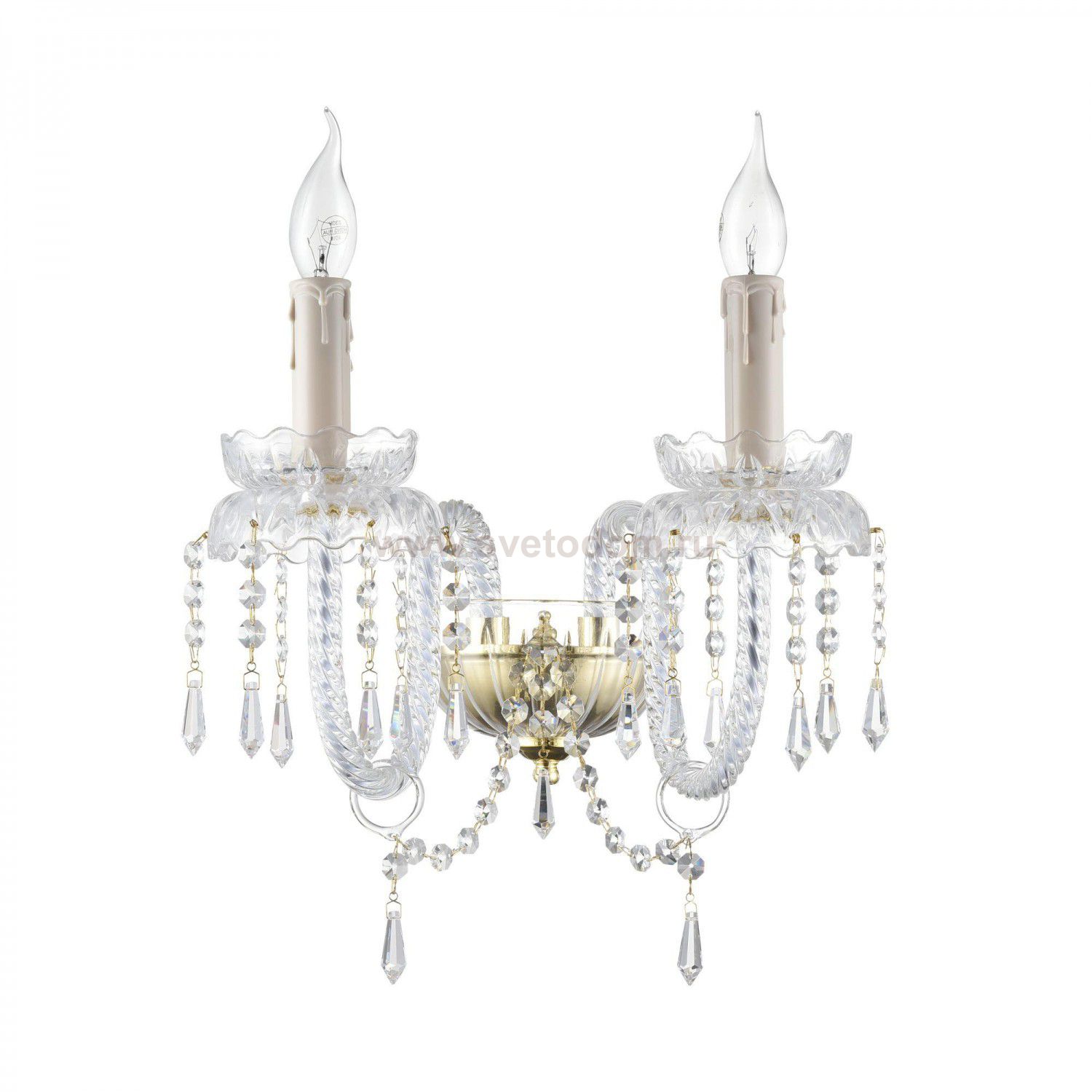 Светильник настенный бра Maytoni DIA910-WL-02-G Monogram Adel Adel