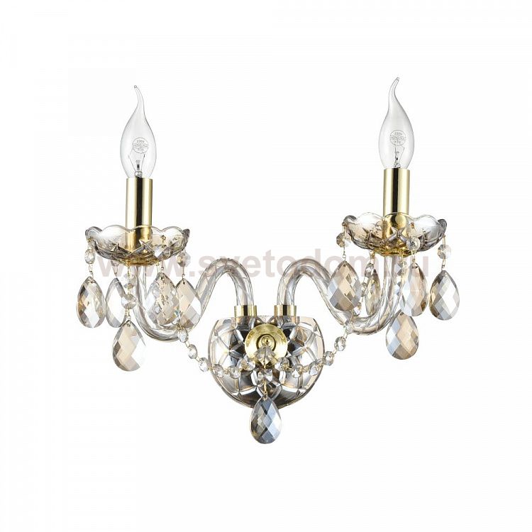 Бра с подвесками Maytoni DIA937-WL-02-G Brandy