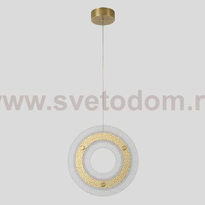 Светильник подвесной Crystallux DIEGO SP25W LED BRASS DIEGO