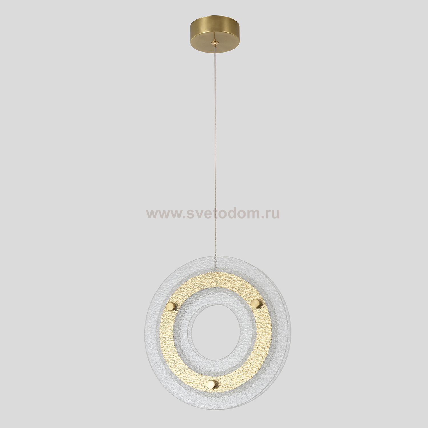 Светильник подвесной Crystallux DIEGO SP25W LED BRASS DIEGO