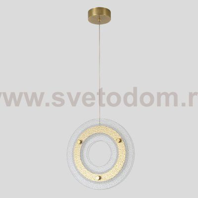 Светильник подвесной Crystallux DIEGO SP25W LED BRASS DIEGO