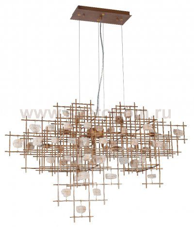 Светильник подвесной DIEGO SP9 L1000 GOLD (1580/209L) Crystal lux