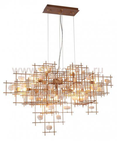 Светильник подвесной DIEGO SP9 L1000 GOLD (1580/209L) Crystal lux