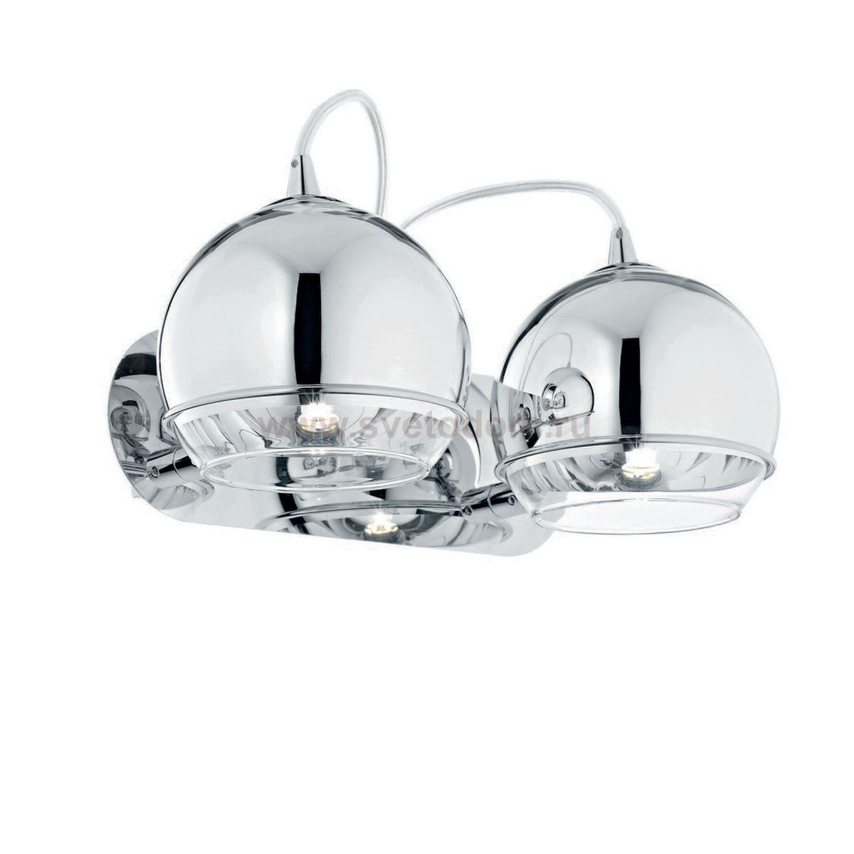 Светильник бра Ideal lux DISCOVERY CROMO AP2 (82431)