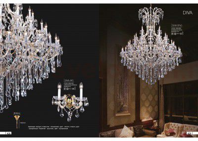 Люстра Crystal Lux DIVA SP60 (1590/360)