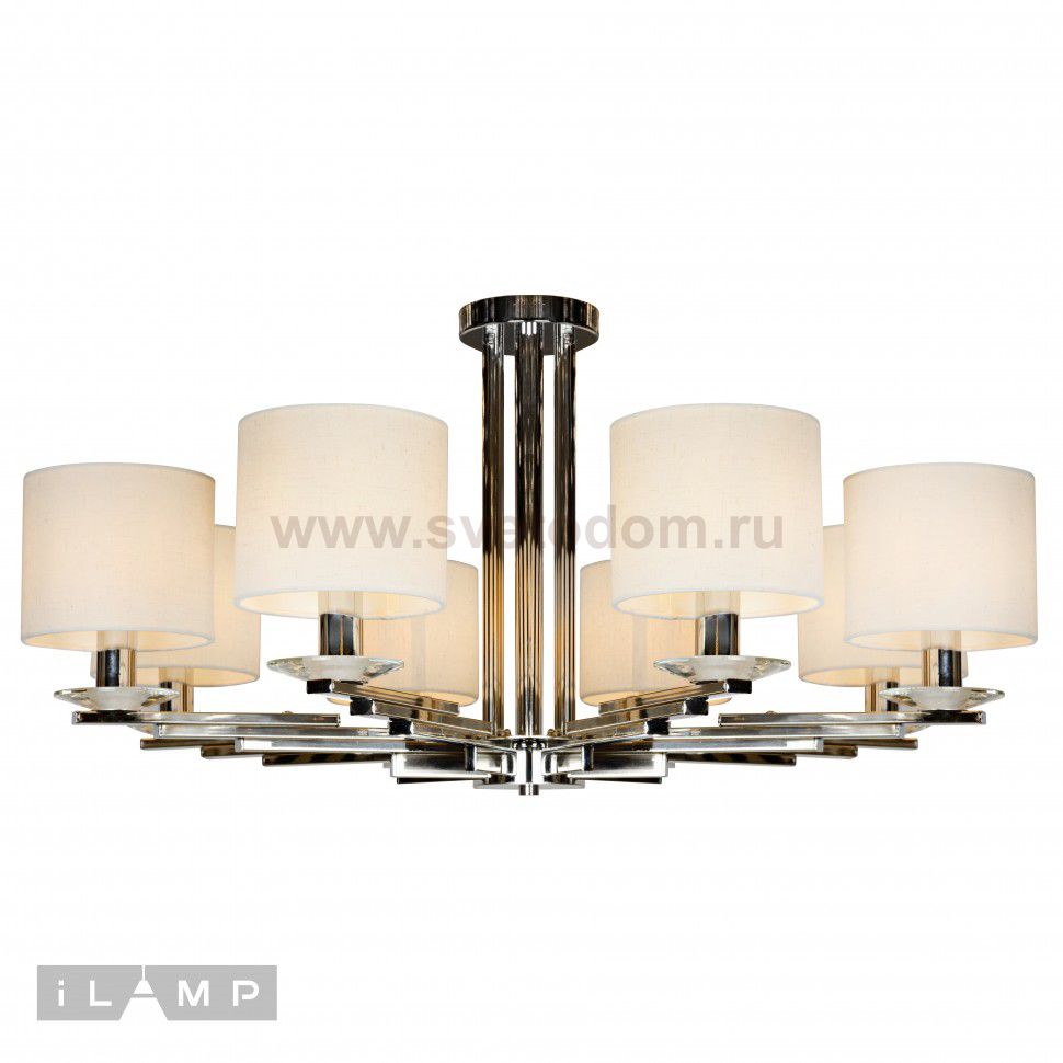 Потолочная люстра iLamp City DJ0608 Хром