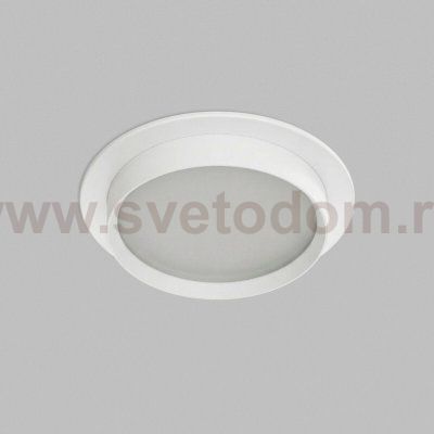 Встраиваемый светильник RATIO, GX53, до 15 Вт, LED, IP20, белый, алюминий, акрил
