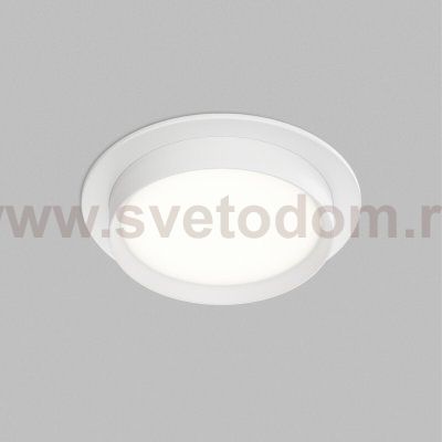 Встраиваемый светильник RATIO, GX53, до 15 Вт, LED, IP20, белый, алюминий, акрил