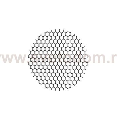 Антибликовая решетка Denkirs DK1500-BK NET