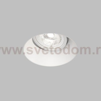 Встраиваемый светильник под шпатлевку SPOT HIDE, до 15 Вт LED, GU10, IP20, алюминий, белый
