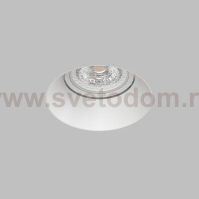 Встраиваемый светильник под шпатлевку SPOT HIDE, до 15 Вт LED, GU10, IP20, алюминий, белый