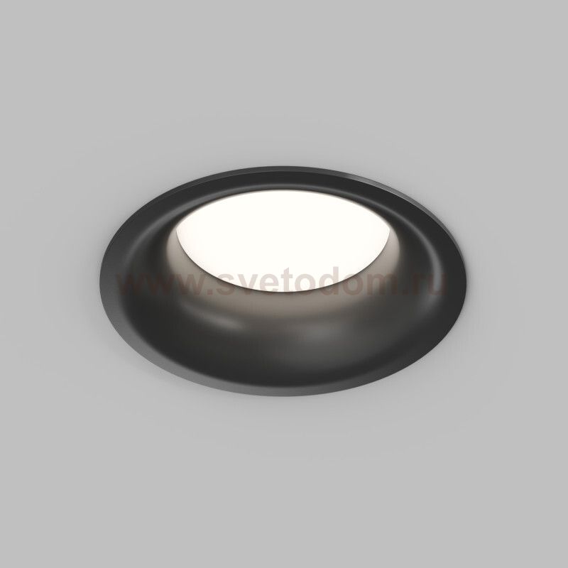 Встраиваемый светильник INER, до 15 Вт LED, GX53, IP20, алюминий, чёрный