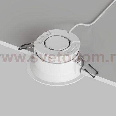 Встраиваемый светильник INER, до 15 Вт LED, GX53, IP20, алюминий, белый