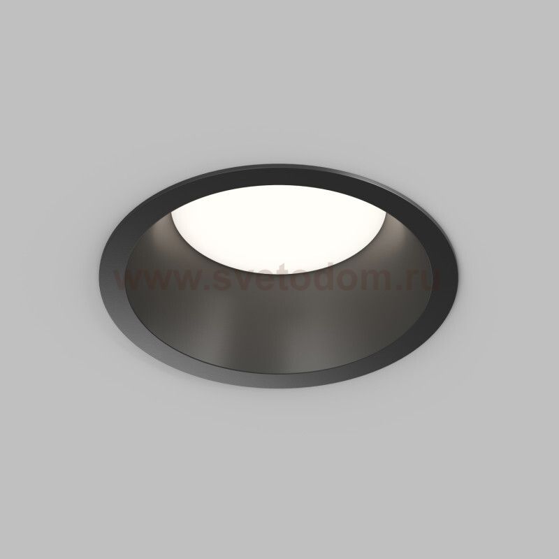 Встраиваемый светильник INER, до 15 Вт LED, GX53, IP20, алюминий, чёрный