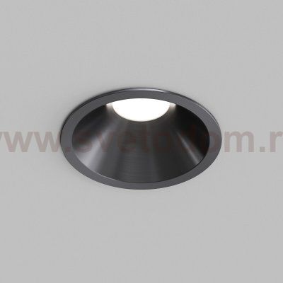 DK2431-DN Встраиваемый светильник SHINE GLOW 15Вт, 3000-4000К, IP20, темный никель, алюминий