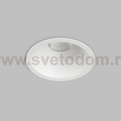 DK2431-WH Встраиваемый светильник SHINE GLOW 15Вт, 3000-4000К, IP20, белый матовый, алюминий