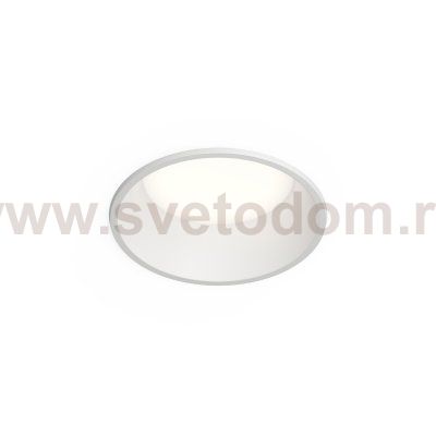 Встраиваемый влагозащищенный светильник TRIM, 12 Вт LED 3000-4000-6500K, IP44, алюминий, акрил