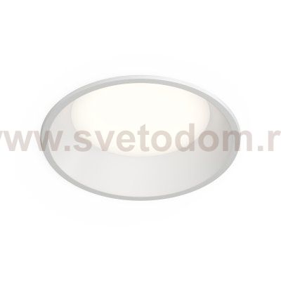 Встраиваемый влагозащищенный светильник TRIM, 24 Вт LED 3000-4000-6500K, IP44, алюминий, акрил