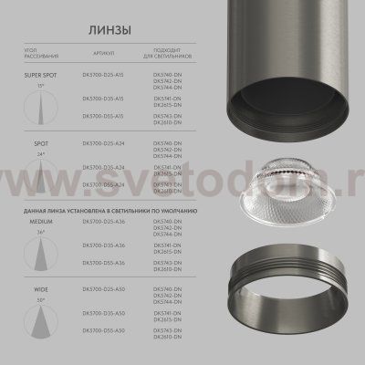 Накладной светильник Denkirs DK2615-DN SHINE TUBE
