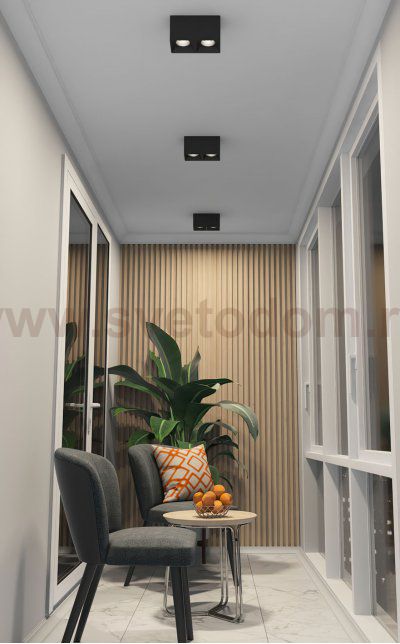 Светильник  Denkirs DK3085-BK+CH