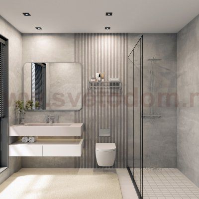 Влагозащищенный светильник Denkirs DK3102-BK PORT