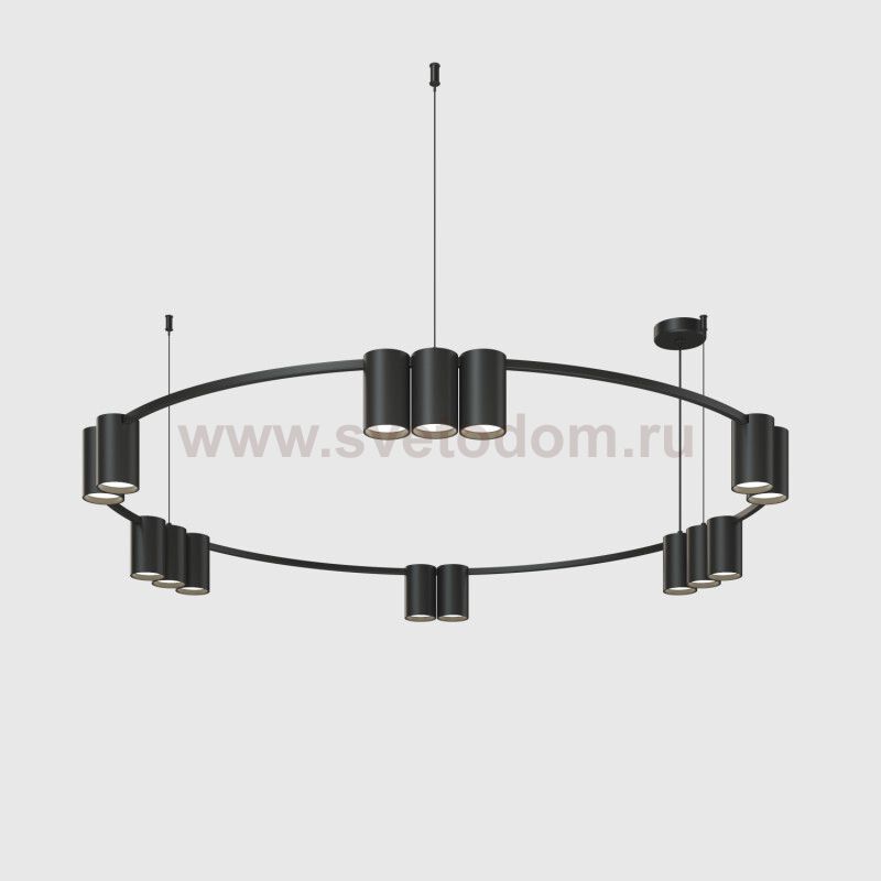 Потолочный подвесной светильник Denkirs DK4067-BK Orbit