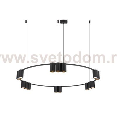 Потолочный подвесной светильник Denkirs DK4067-BK Orbit