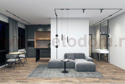 Светильник на шине Denkirs DK5300-BK AIR LINEAR