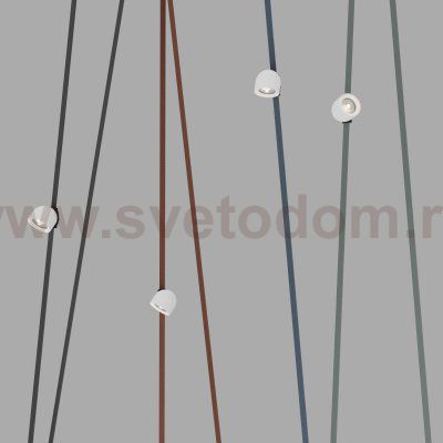 Светильник на шине Denkirs DK5540-WH+BK BELTY SPOT