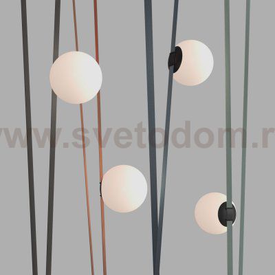 Светильник на шине Denkirs DK5552-BK BELTY ORB