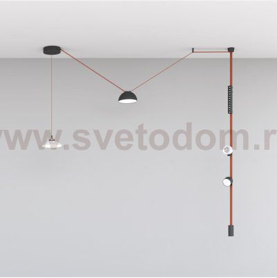 Светильник на шине Denkirs DK5570-BK BELTY GRILL