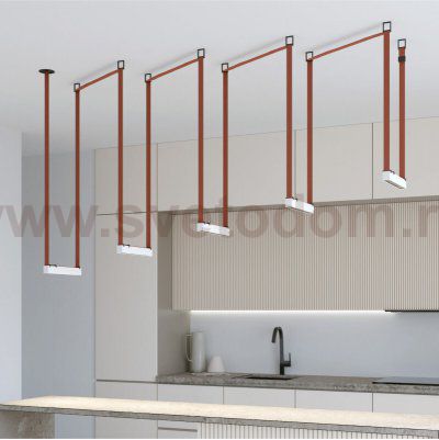 Светильник на шине Denkirs DK5571-WB BELTY GRILL