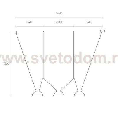Трек-система Denkirs DK55SET01-01-LG Belty SET