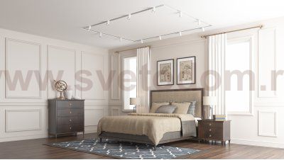 Профиль для декоративных ниш и потолков Denkirs DK5850-WH Flod