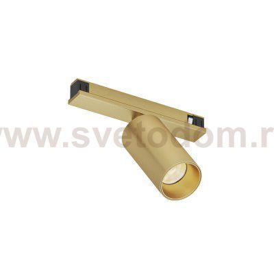 DK5940-SB Светильник трековый SHINE SPOT ZigBee, 48В, 6Вт, 2700-6000K, IP20, сатин. латунь, алюминий