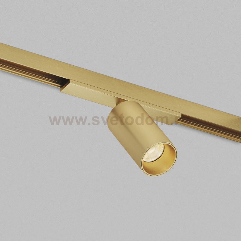 DK5940-SB Светильник трековый SHINE SPOT ZigBee, 48В, 6Вт, 2700-6000K, IP20, сатин. латунь, алюминий