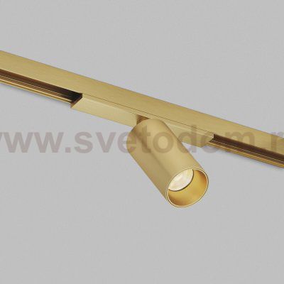 DK5940-SB Светильник трековый SHINE SPOT ZigBee, 48В, 6Вт, 2700-6000K, IP20, сатин. латунь, алюминий