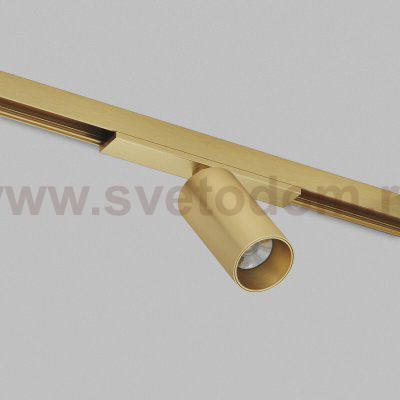 DK5940-SB Светильник трековый SHINE SPOT ZigBee, 48В, 6Вт, 2700-6000K, IP20, сатин. латунь, алюминий
