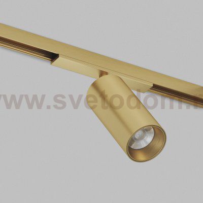 DK5941-SB Светильник трековый SHINE SPOT ZigBee, 48В, 10Вт, 2700-6000K, IP20, сатин. латунь, алюминий