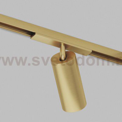 DK5941-SB Светильник трековый SHINE SPOT ZigBee, 48В, 10Вт, 2700-6000K, IP20, сатин. латунь, алюминий
