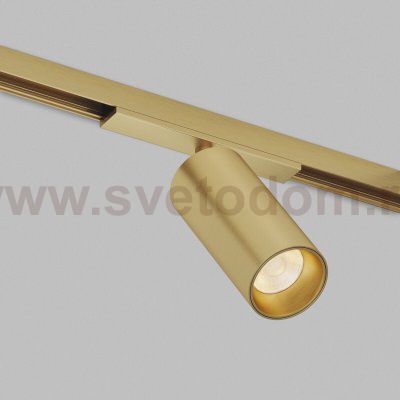 DK5941-SB Светильник трековый SHINE SPOT ZigBee, 48В, 10Вт, 2700-6000K, IP20, сатин. латунь, алюминий