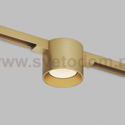 DK5943-SB Светильник трековый SHINE SPOT ZigBee, 48В, 8Вт, 2700-6000K, IP20, сатин. латунь, алюминий