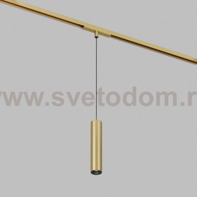 DK5944-SB Светильник трековый SHINE SPOT ZigBee, 48В, 8Вт, 2700-6000K, IP20, сатин. латунь, алюминий