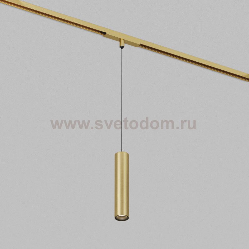 DK5944-SB Светильник трековый SHINE SPOT ZigBee, 48В, 8Вт, 2700-6000K, IP20, сатин. латунь, алюминий