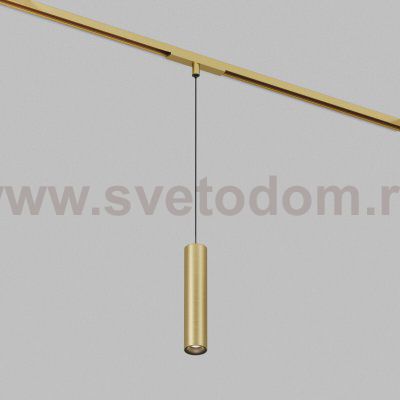 DK5944-SB Светильник трековый SHINE SPOT ZigBee, 48В, 8Вт, 2700-6000K, IP20, сатин. латунь, алюминий