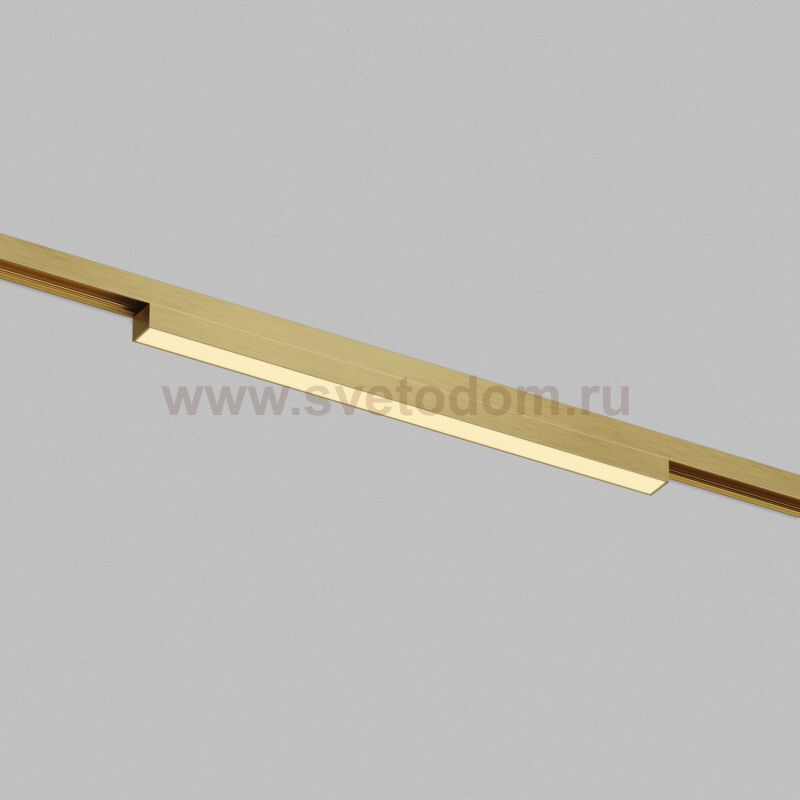 DK5951-SB Светильник трековый SHINE LINEAR ZigBee, 48В, 10Вт, 2700-6000K, IP20, сатин. латунь, алюминий